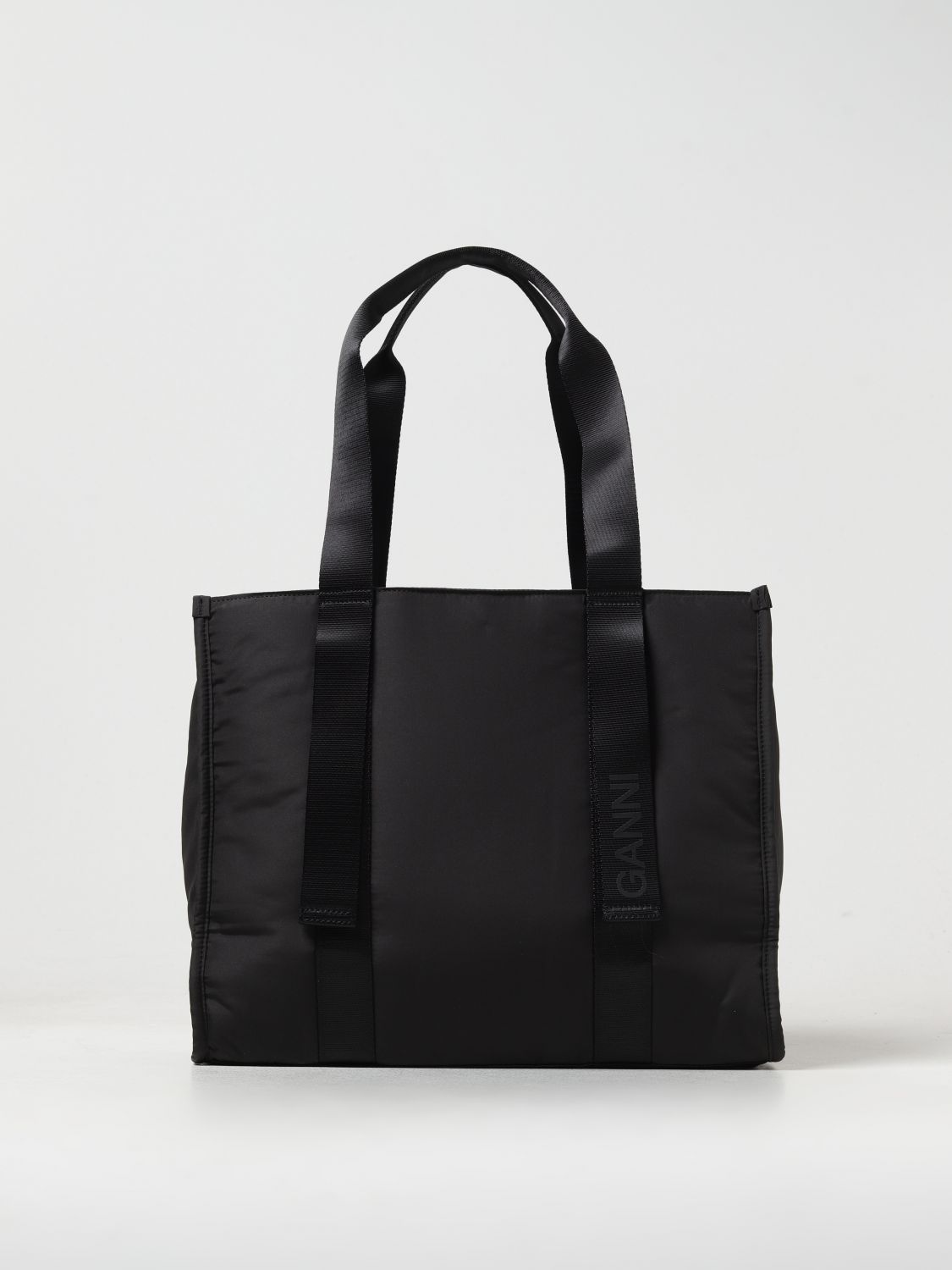 Ganni Tote Bags GANNI Woman colour Black