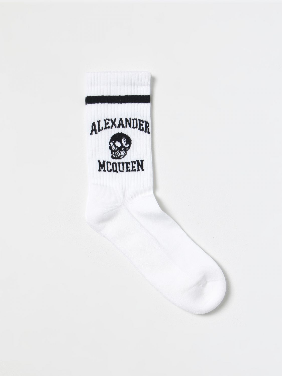 Alexander McQueen Socks ALEXANDER MCQUEEN Men colour White