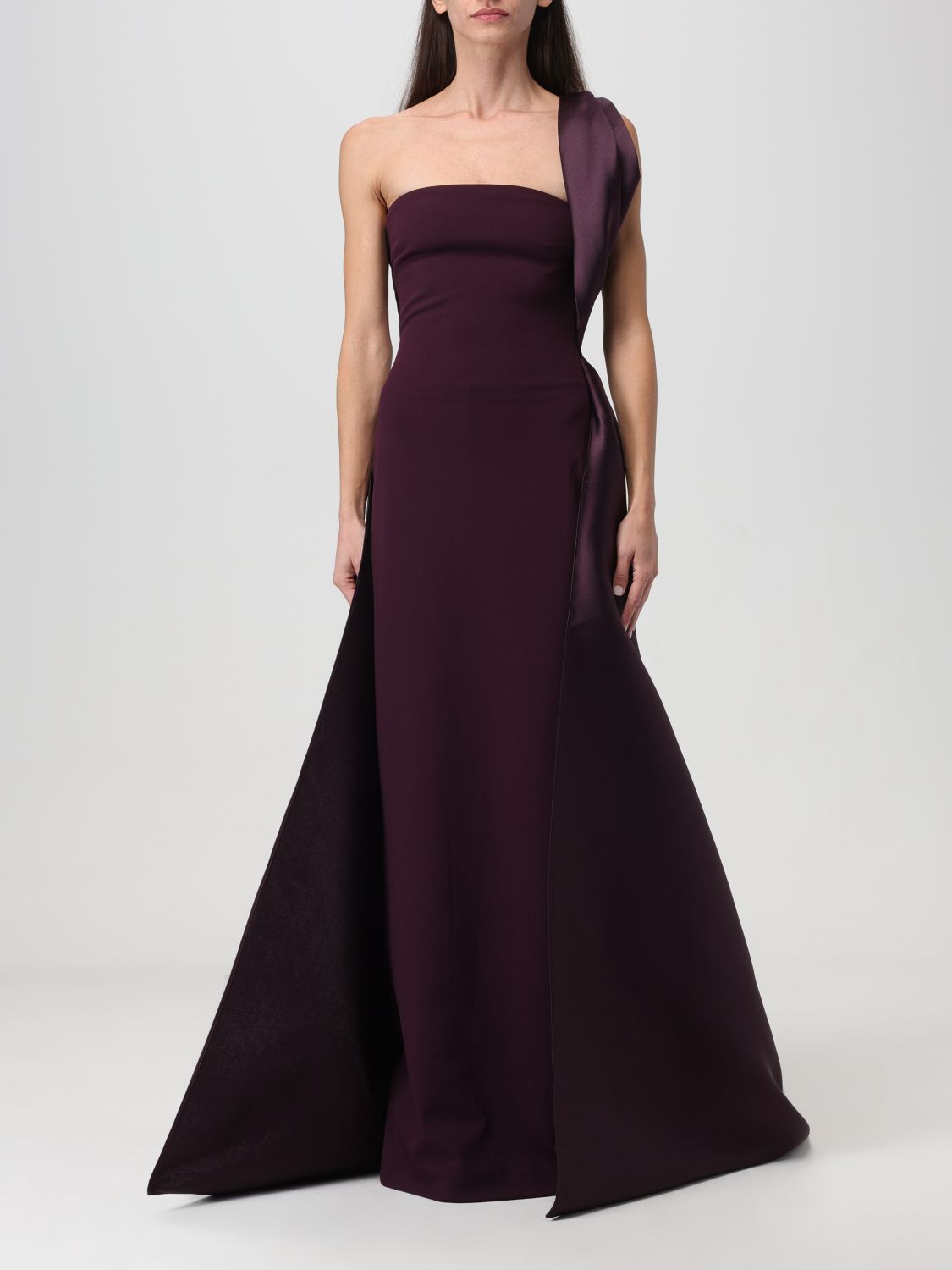 Solace London Dress SOLACE LONDON Woman colour Plum