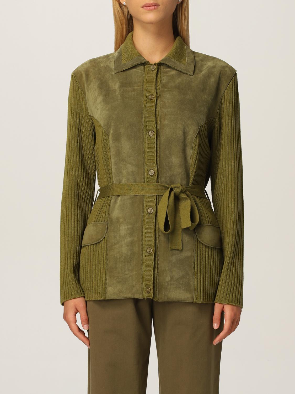 Alberta Ferretti Jacket ALBERTA FERRETTI Woman colour Green