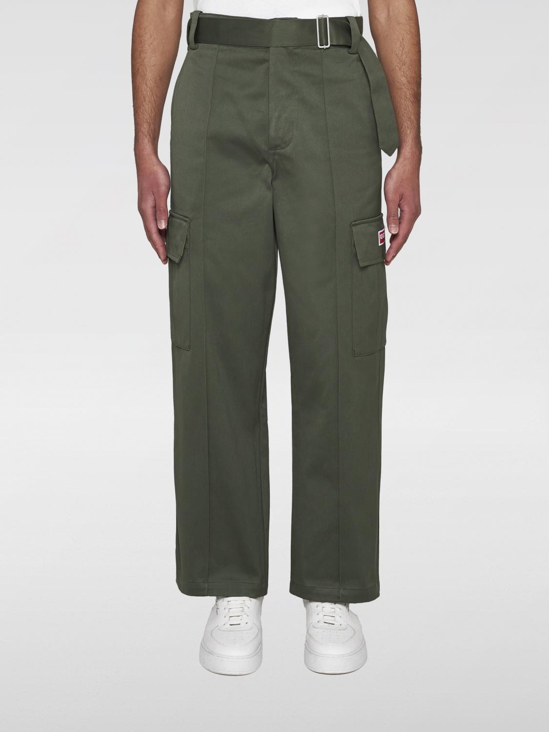 Kenzo Pants KENZO Men color Kaki