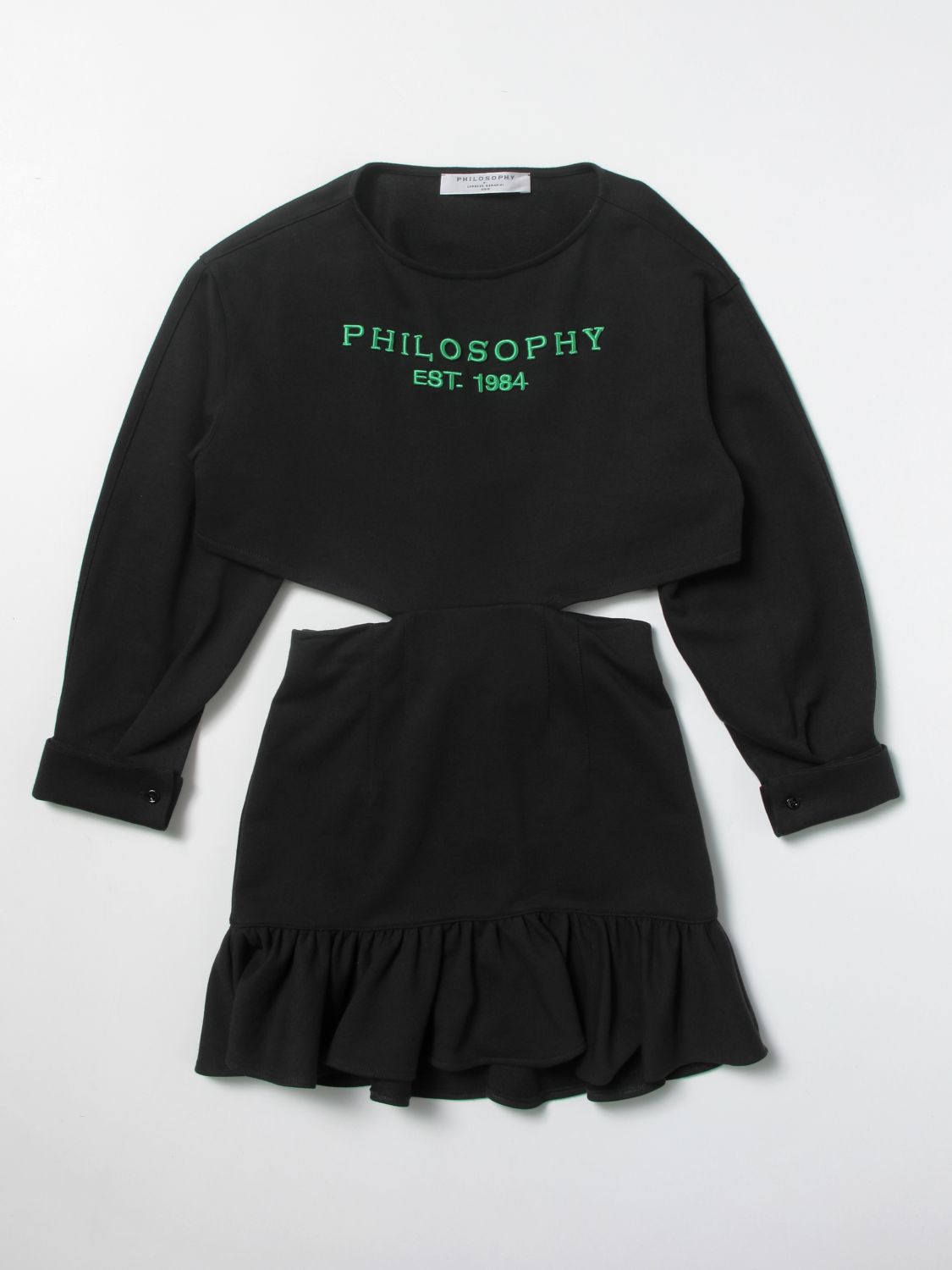 Philosophy Di Lorenzo Serafini Dress PHILOSOPHY DI LORENZO SERAFINI Kids colour Black