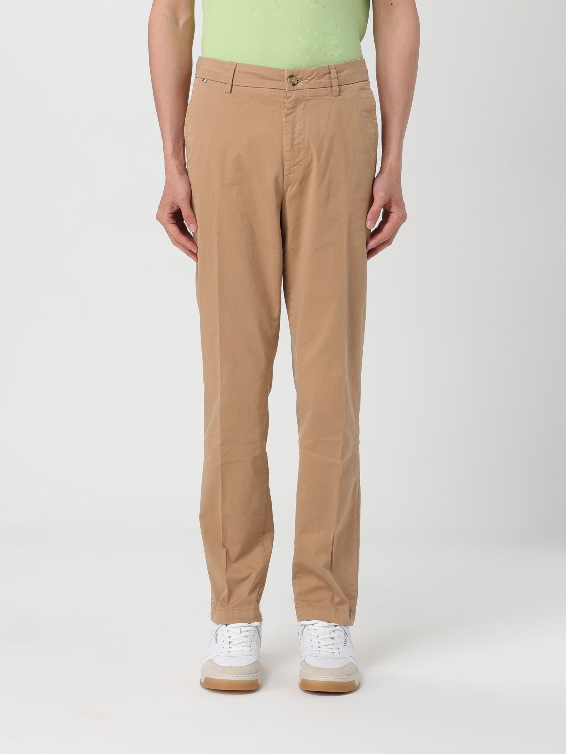 BOSS Trousers BOSS Men colour Beige