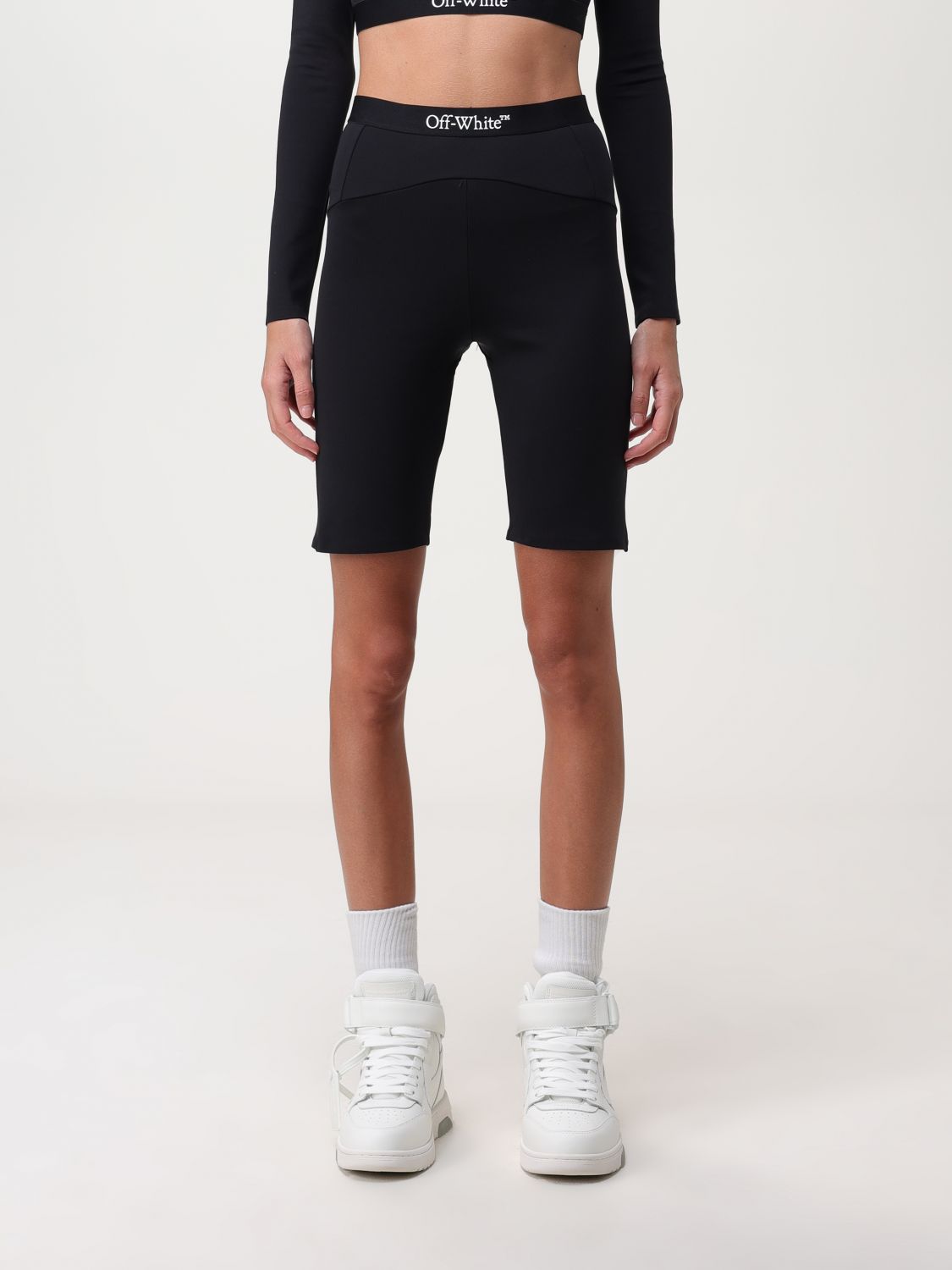 OFF-WHITE Short OFF-WHITE Woman colour Black