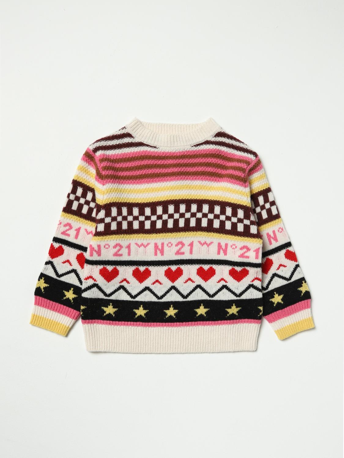 N° 21 Jumper N° 21 Kids colour Multicolor