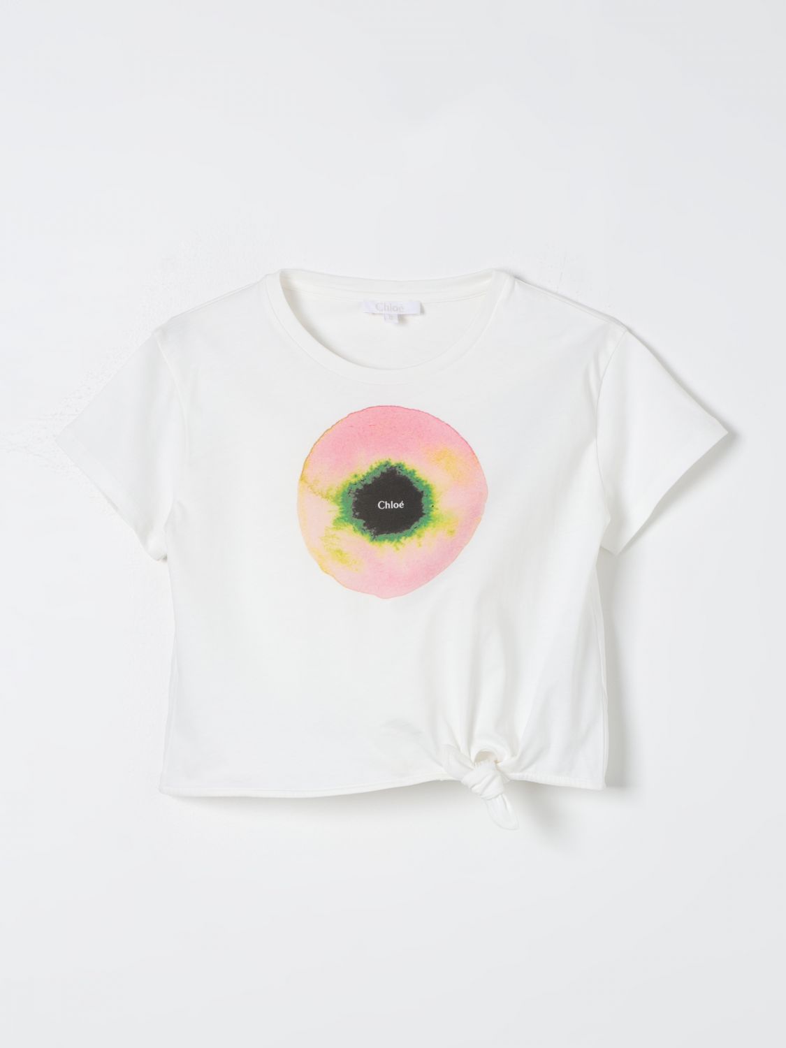 Chloé T-Shirt CHLOÉ Kids colour White