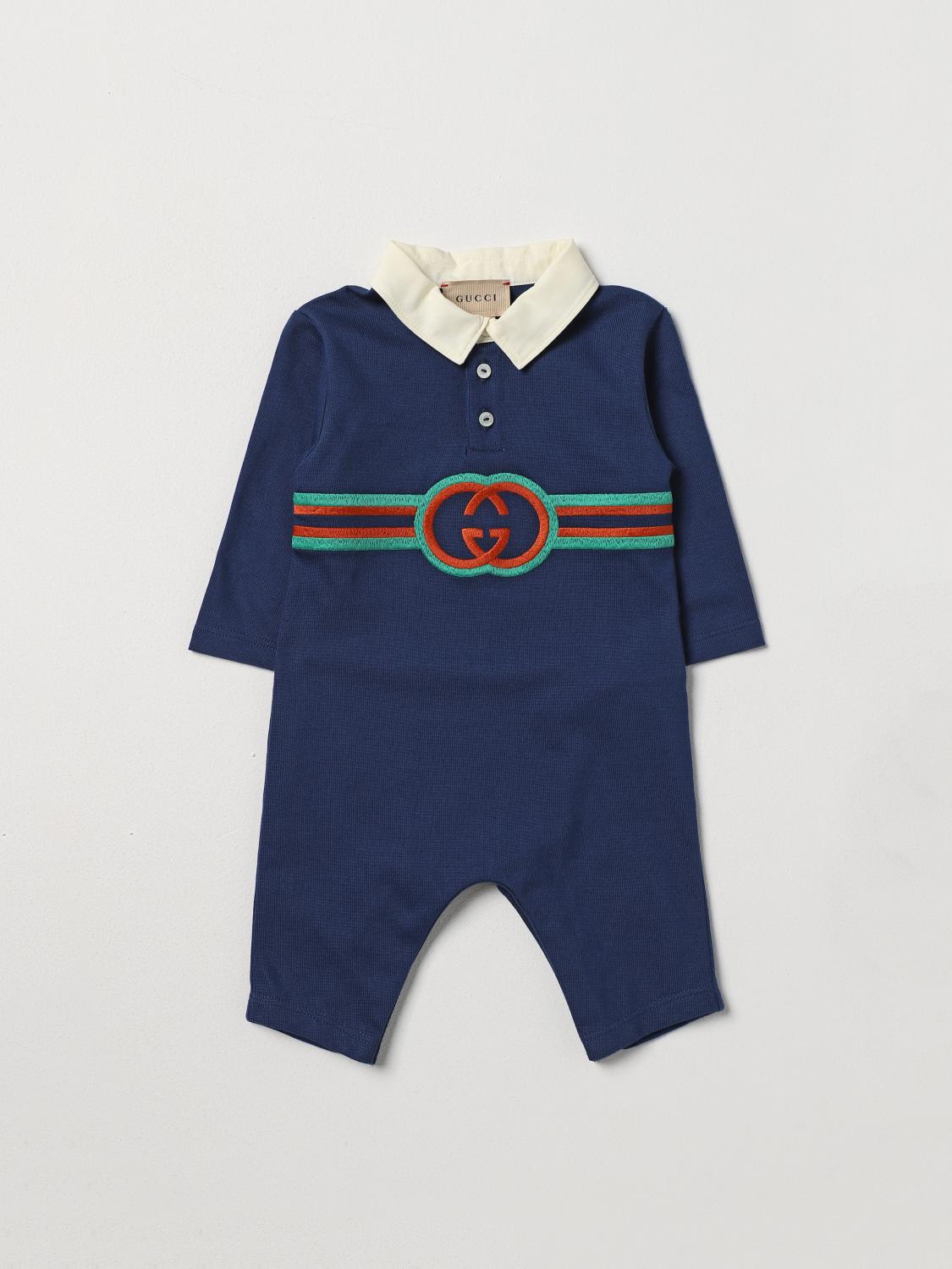 Gucci Bodysuit GUCCI Kids colour Blue