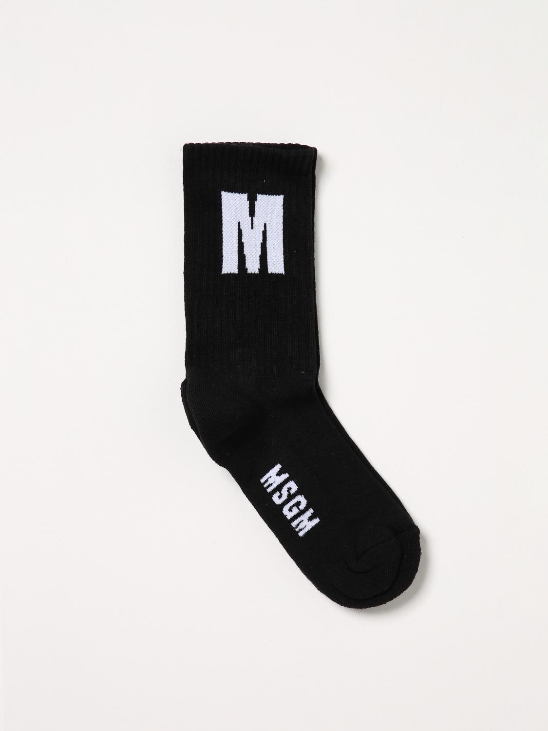 Msgm Kids Socks Baby MSGM KIDS Kids colour Black