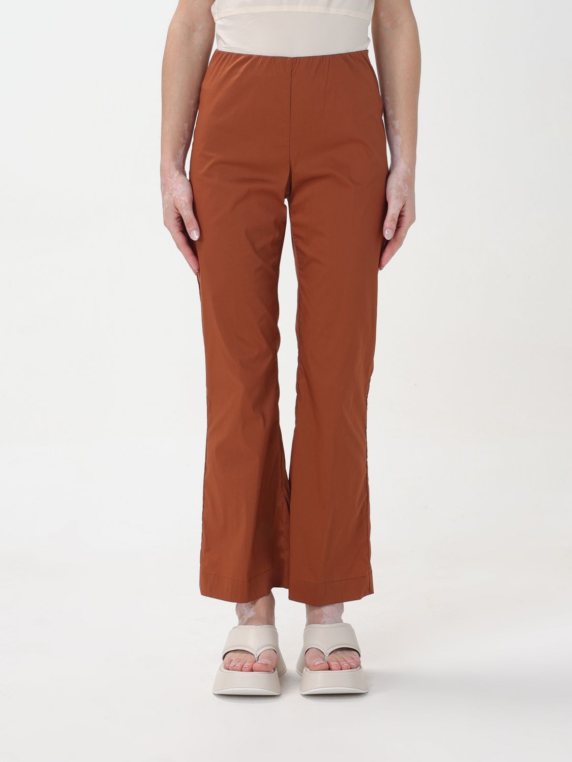 Liviana Conti Trousers LIVIANA CONTI Woman colour Rust