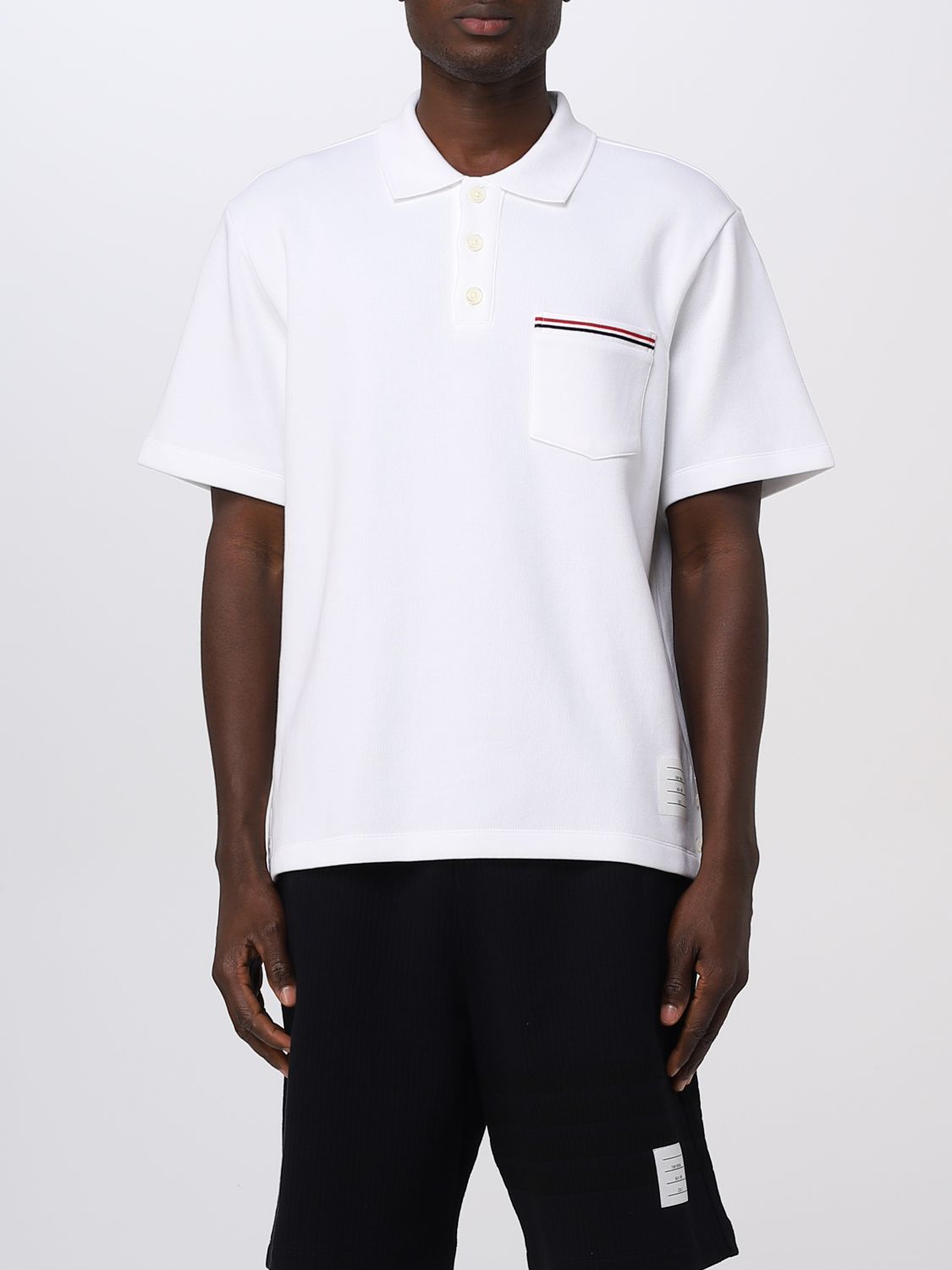 Thom Browne Polo Shirt THOM BROWNE Men colour White