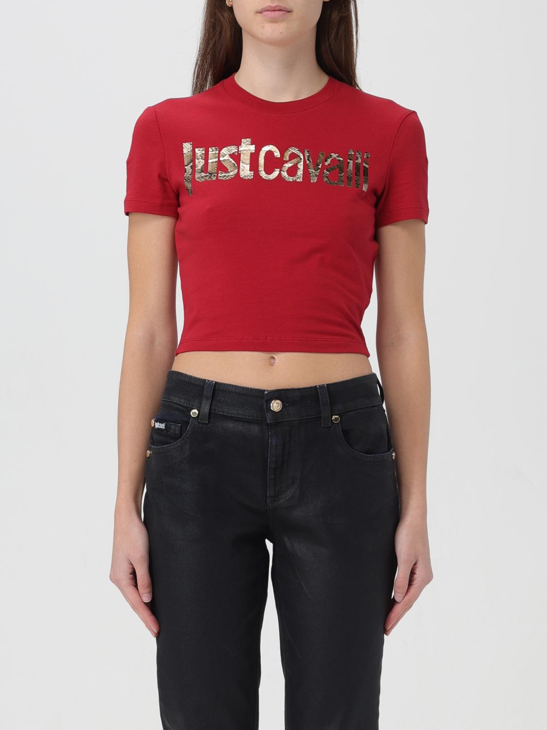 Just Cavalli T-Shirt JUST CAVALLI Woman colour Red