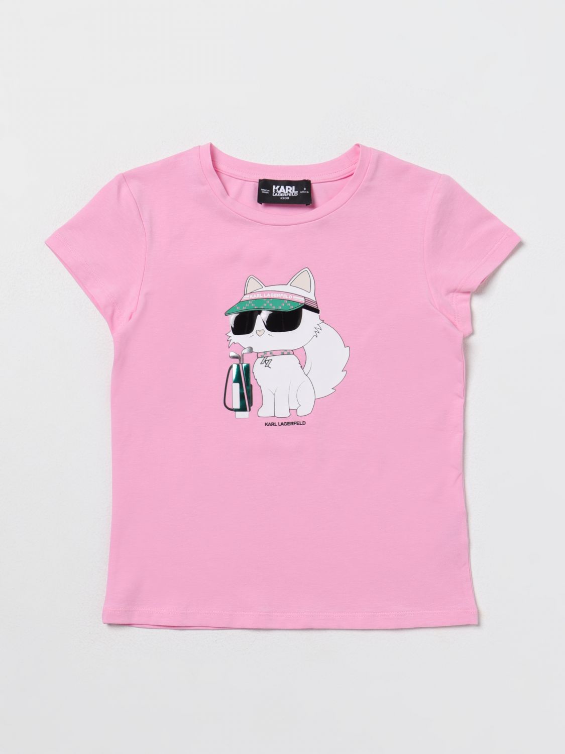 Karl Lagerfeld Kids T-Shirt KARL LAGERFELD KIDS Kids colour Pink