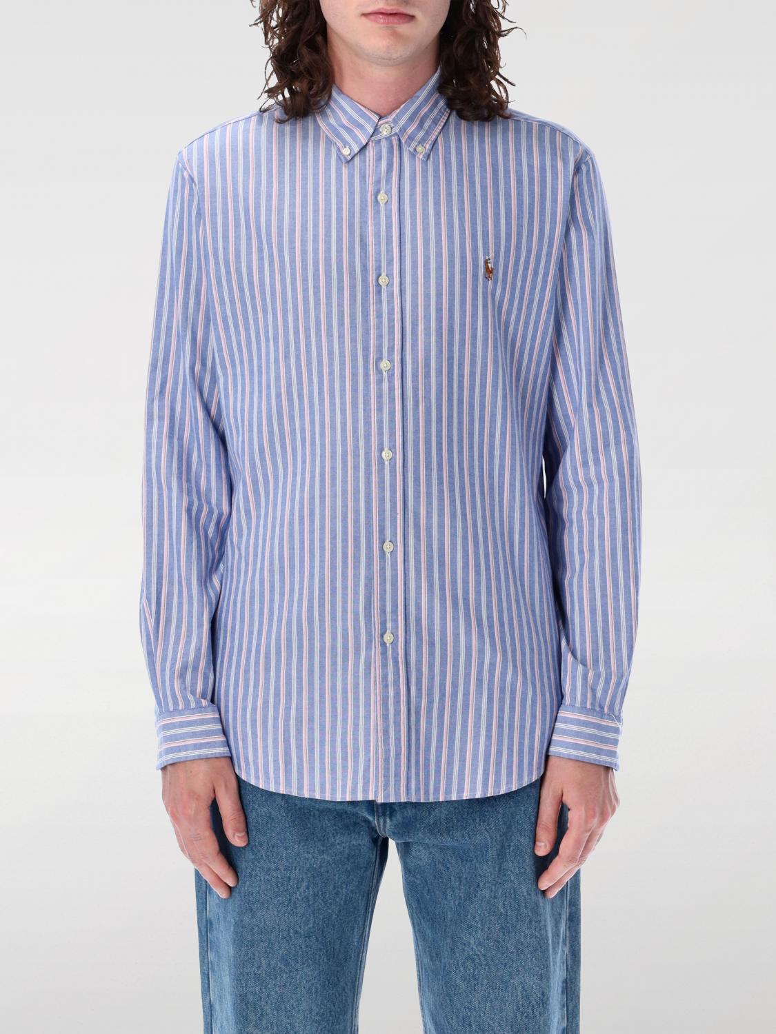 Polo Ralph Lauren Shirt POLO RALPH LAUREN Men color Gnawed Blue