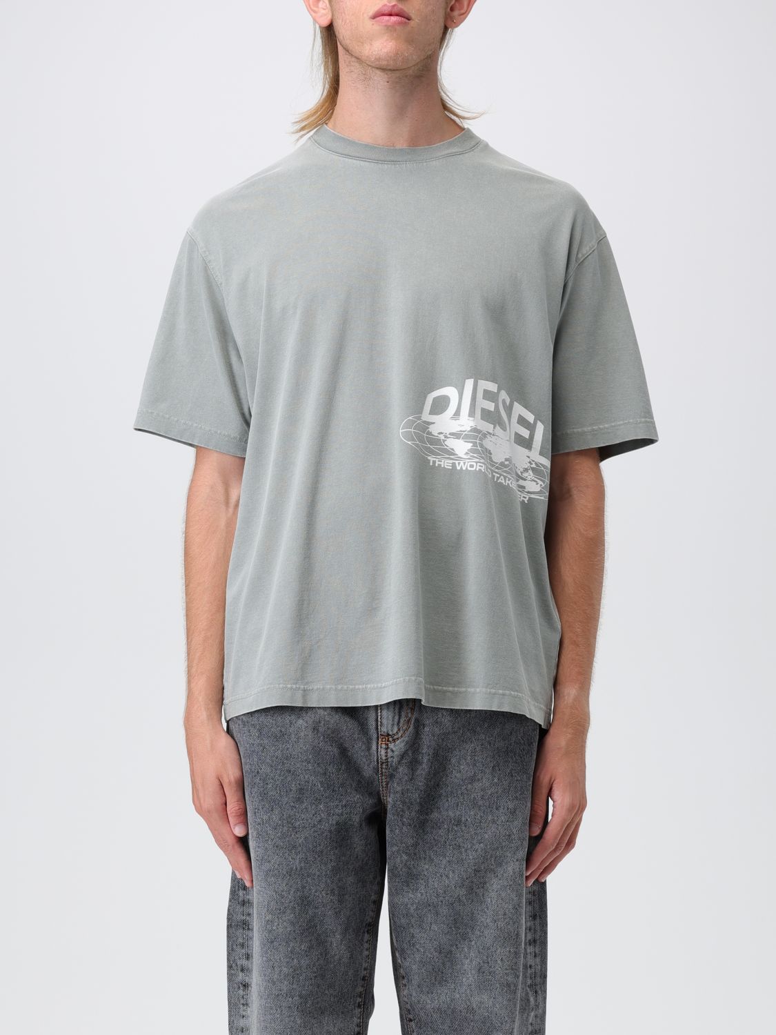 Diesel T-Shirt DIESEL Men colour Grey