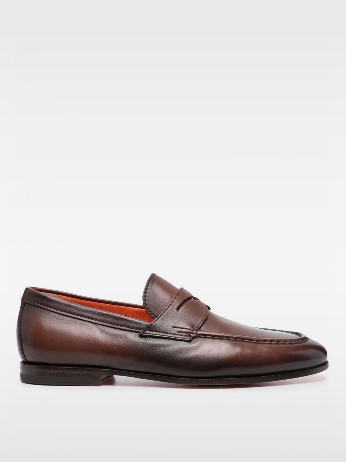 Santoni Loafers SANTONI Men color Brown