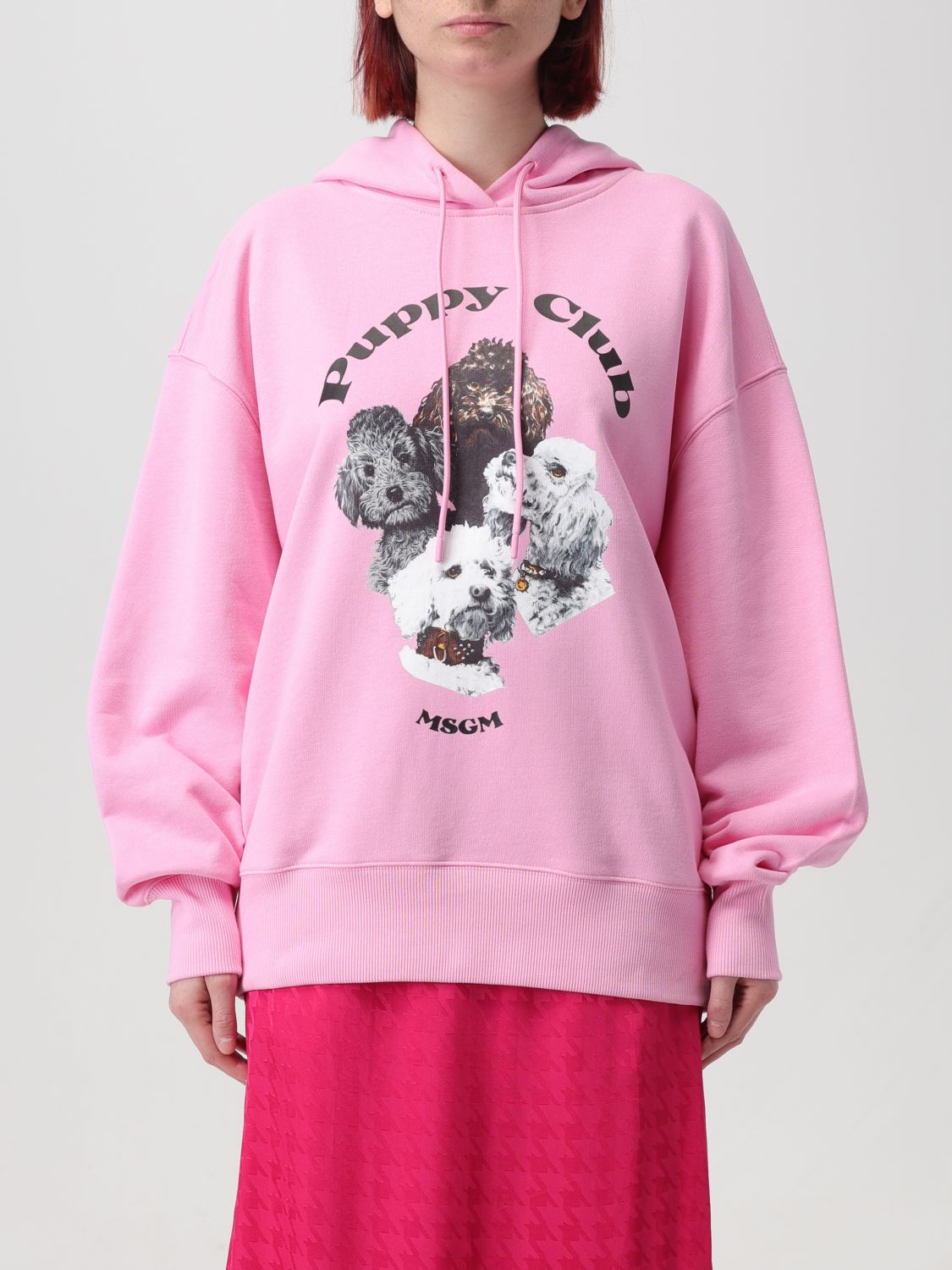 Msgm Sweatshirt MSGM Woman colour Pink