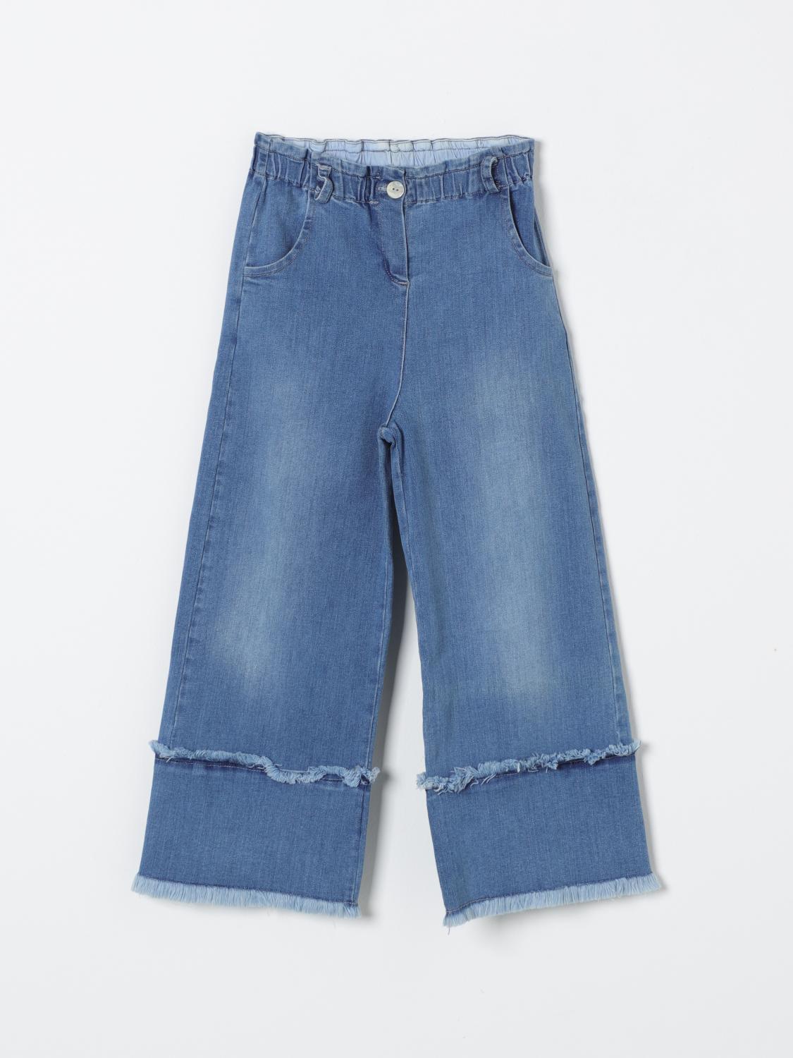 Zhoe & Tobiah Pants ZHOE & TOBIAH Kids color Denim