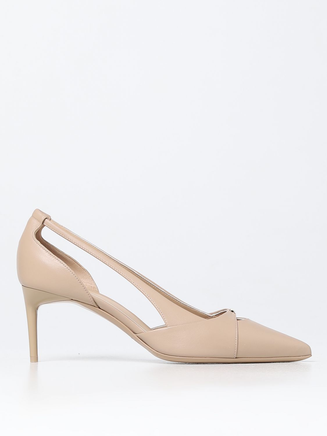 Max Mara High Heel Shoes MAX MARA Woman colour Beige