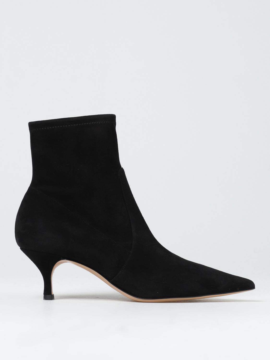 Casadei Flat Ankle Boots CASADEI Woman colour Black