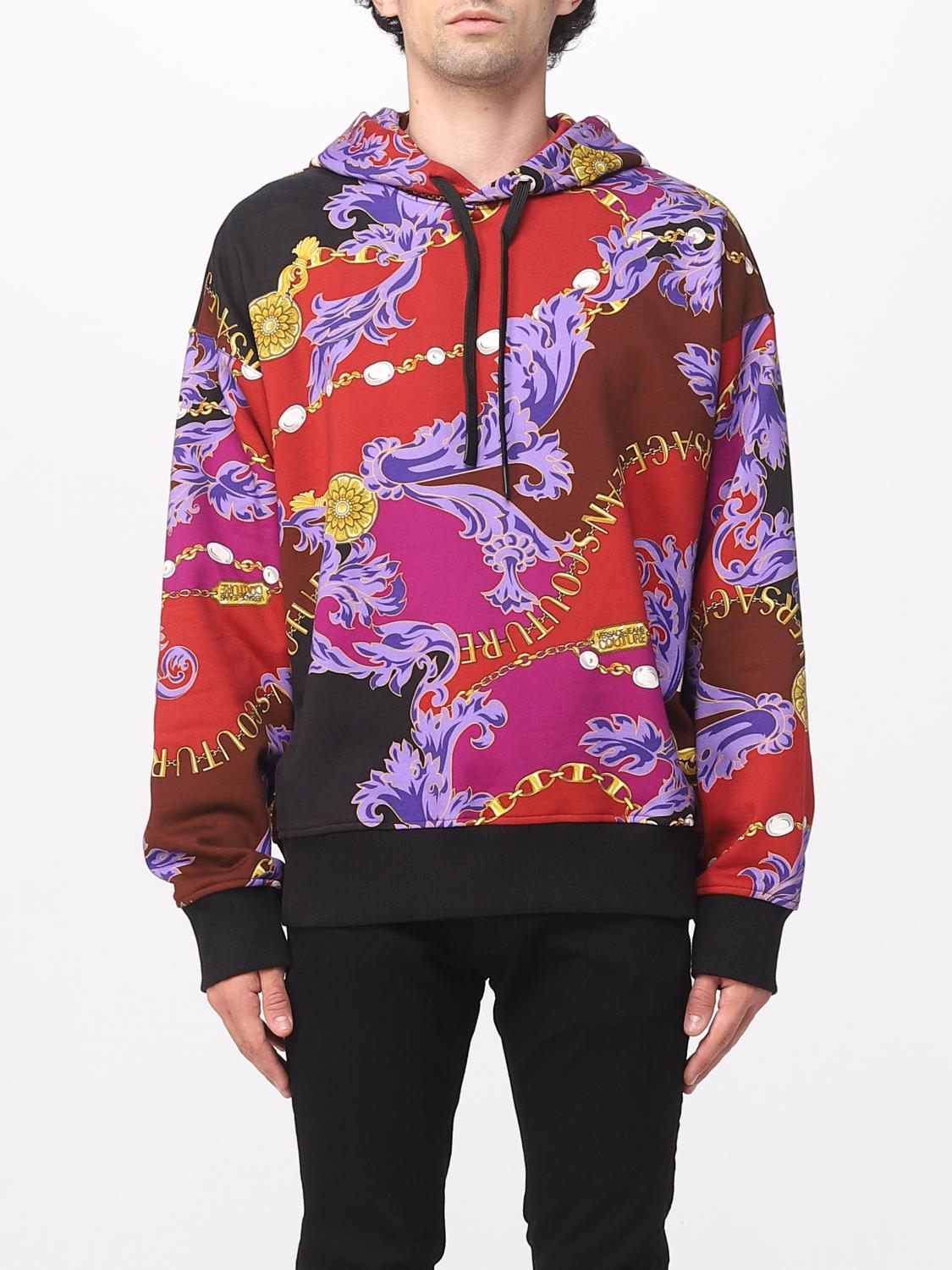 Versace Jeans Couture Sweatshirt VERSACE JEANS COUTURE Men colour Violet