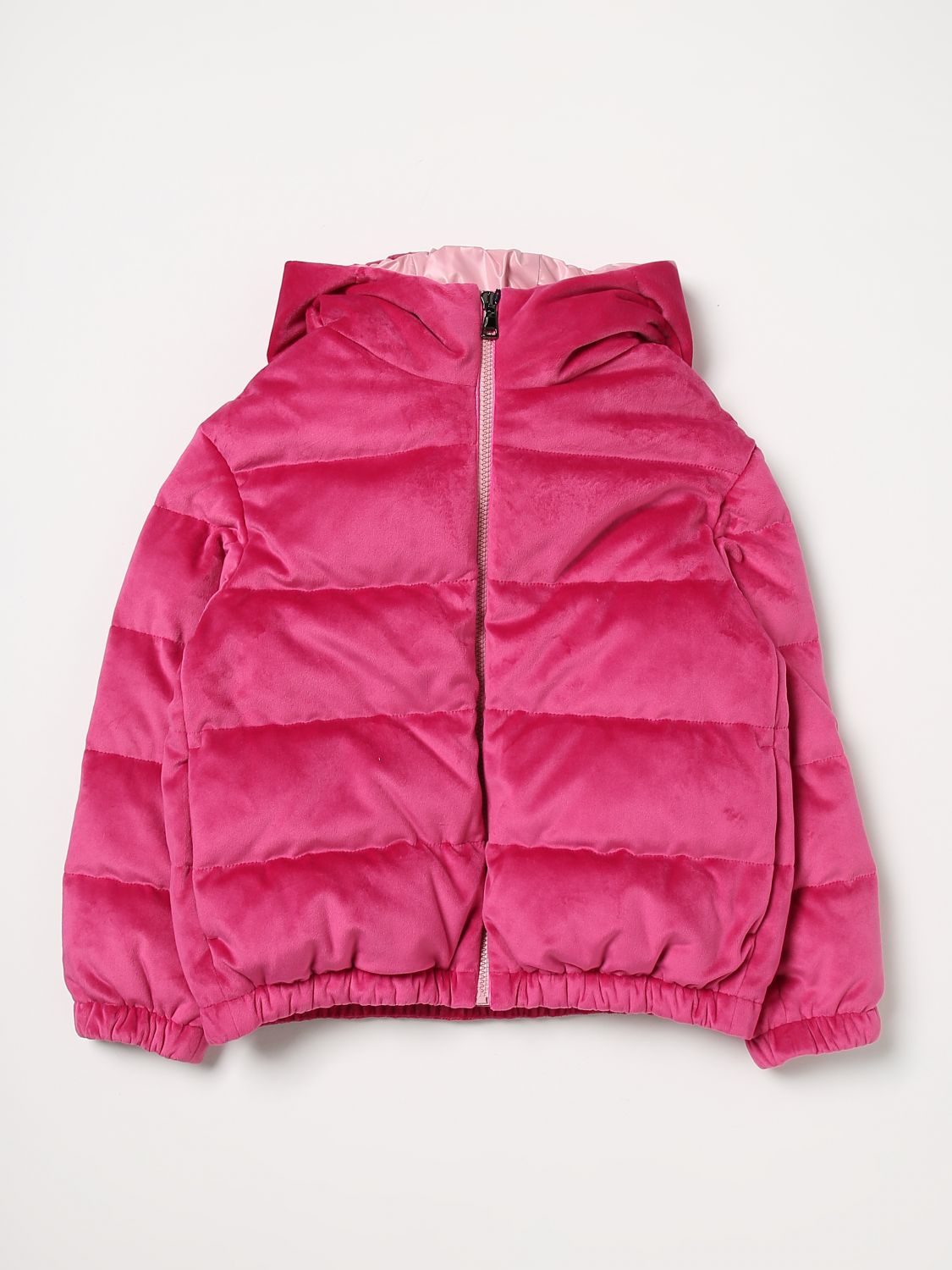 Moncler Jacket MONCLER Kids colour Fuchsia