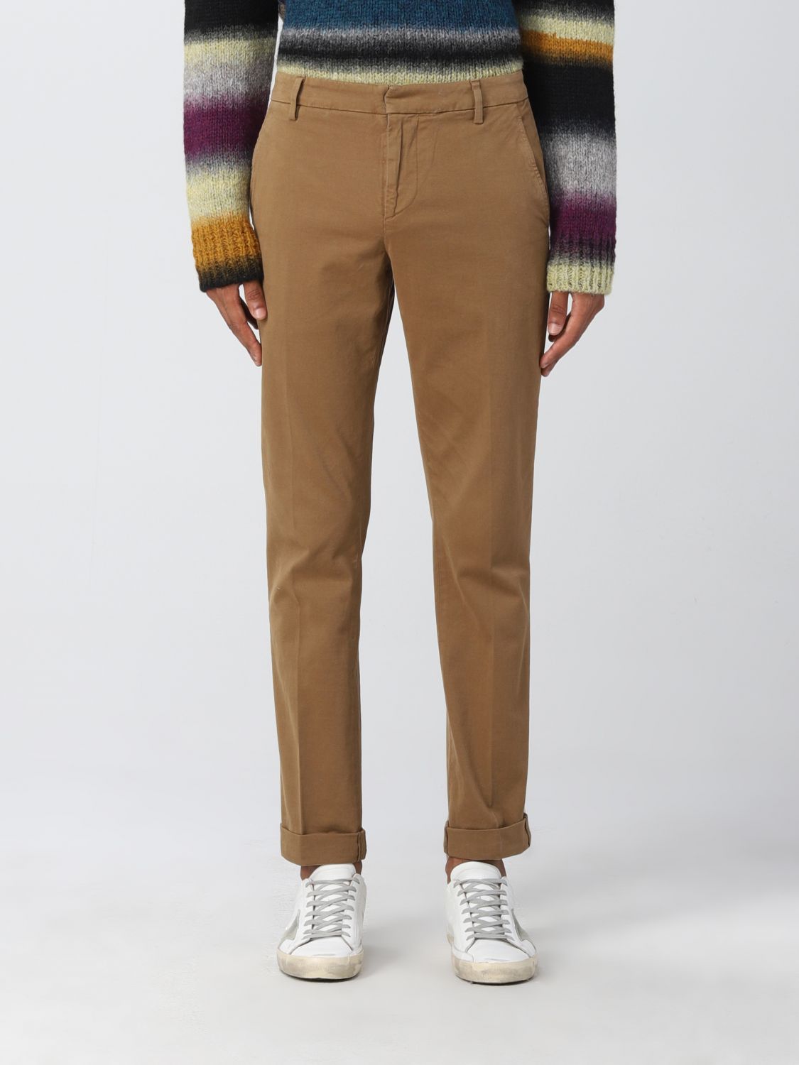 Dondup Trousers DONDUP Men colour Kaki