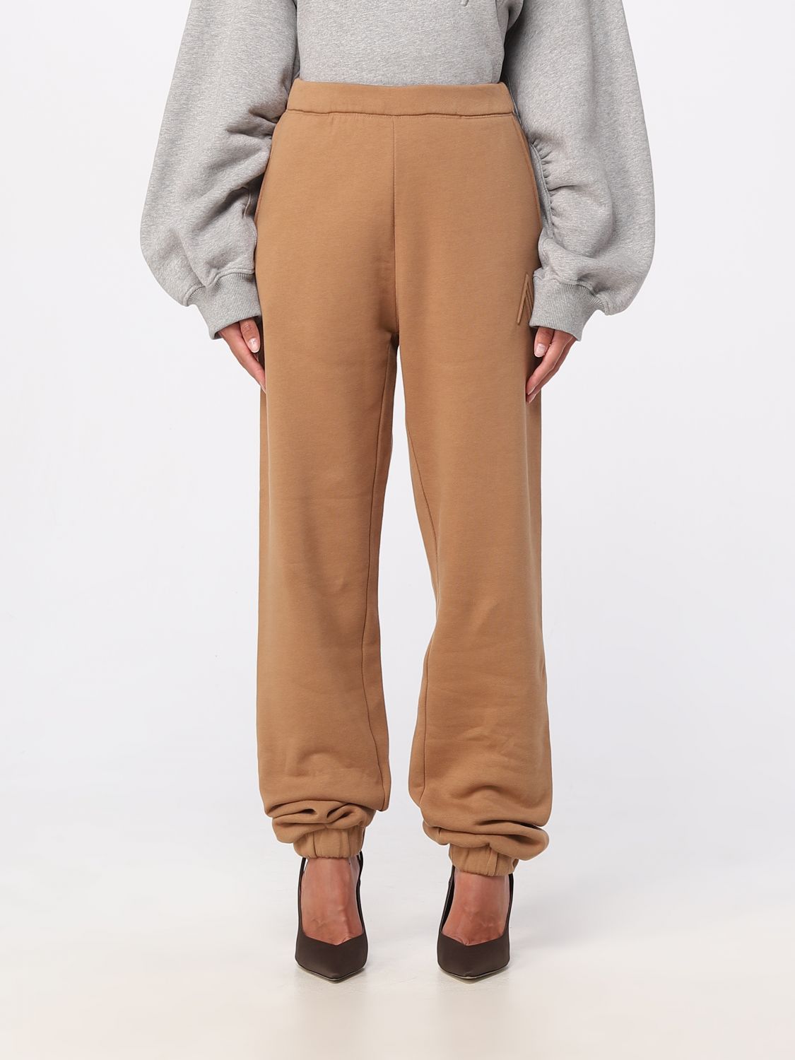 The Attico Trousers THE ATTICO Woman colour Camel