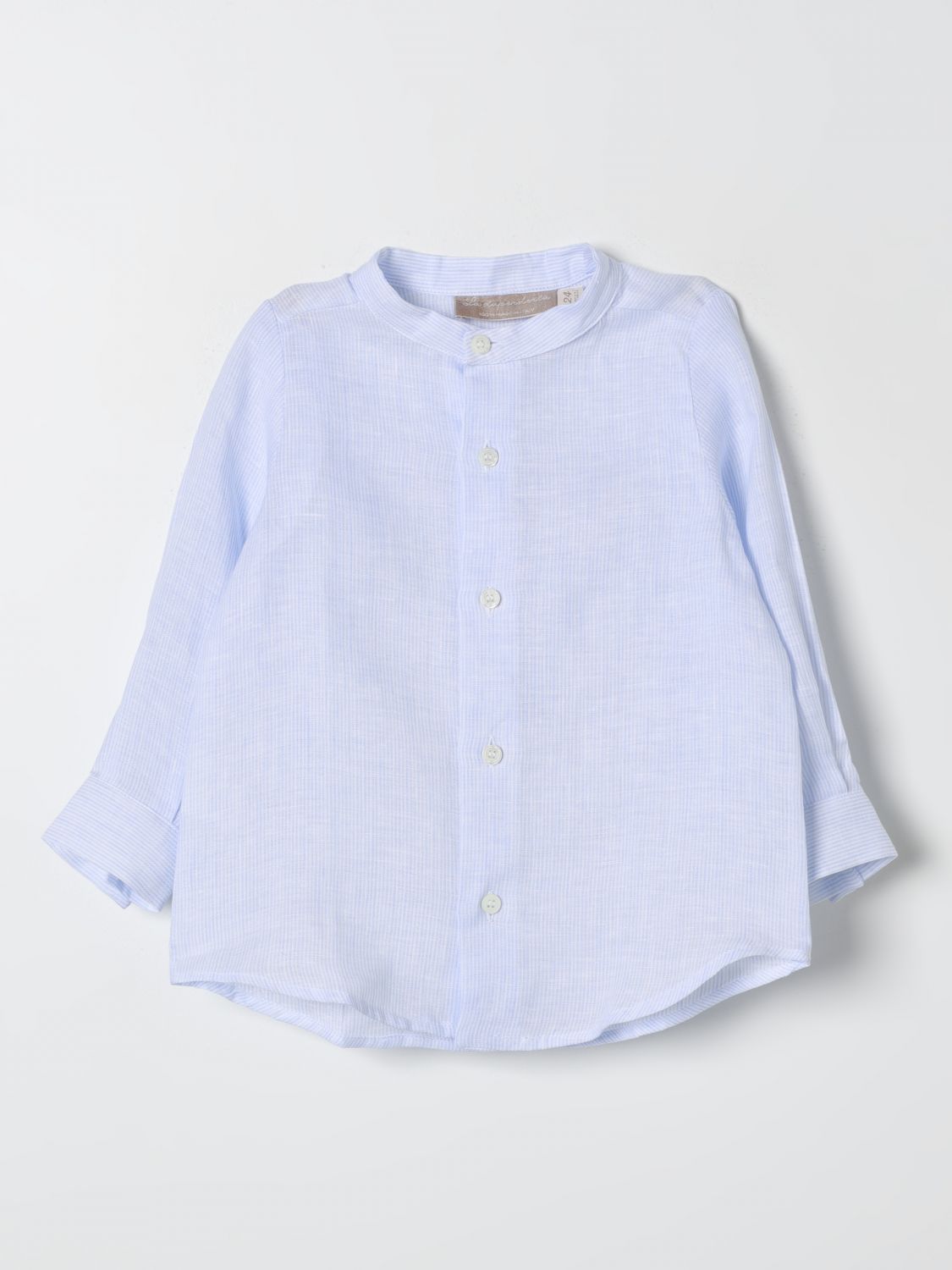 La Stupenderia Shirt LA STUPENDERIA Kids color Gnawed Blue