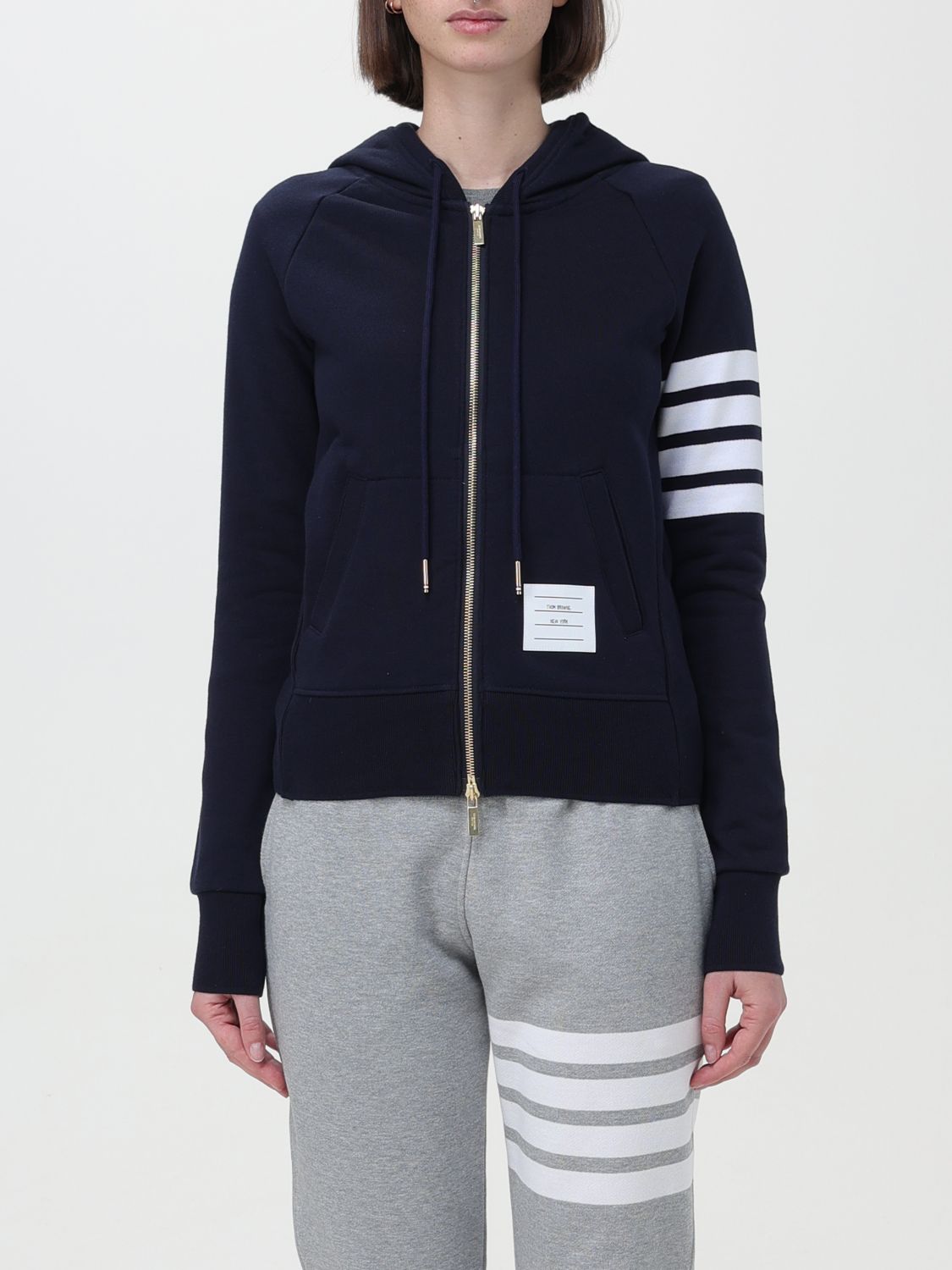 Thom Browne Sweatshirt THOM BROWNE Woman colour Navy