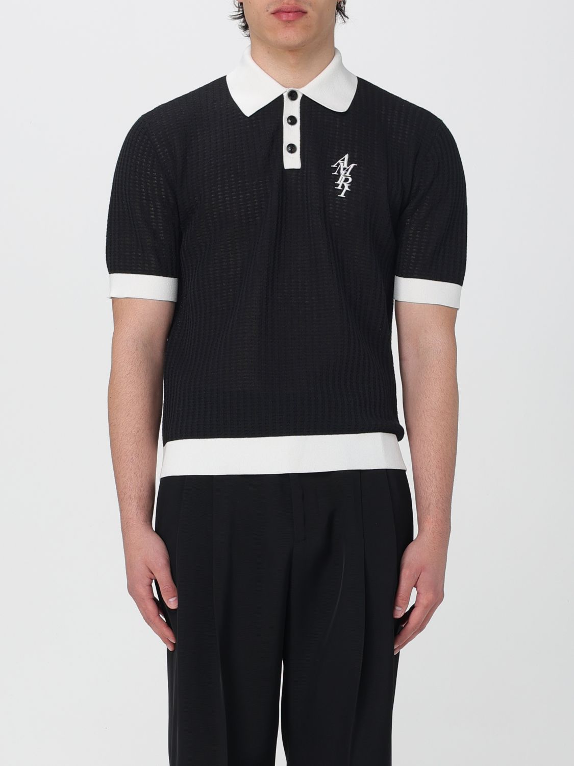 Amiri Polo Shirt AMIRI Men colour Black