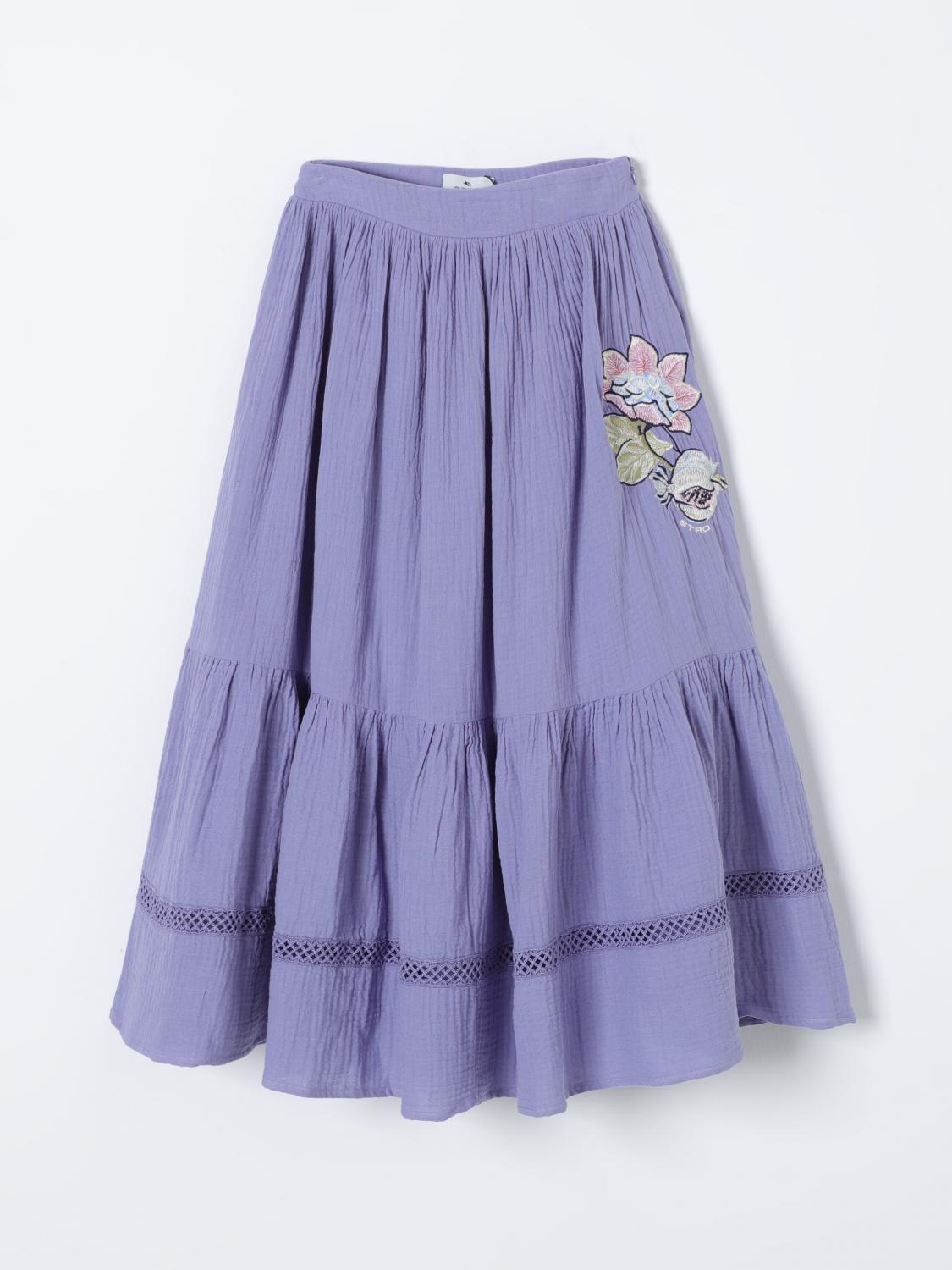 Etro Skirt ETRO Kids color Blue