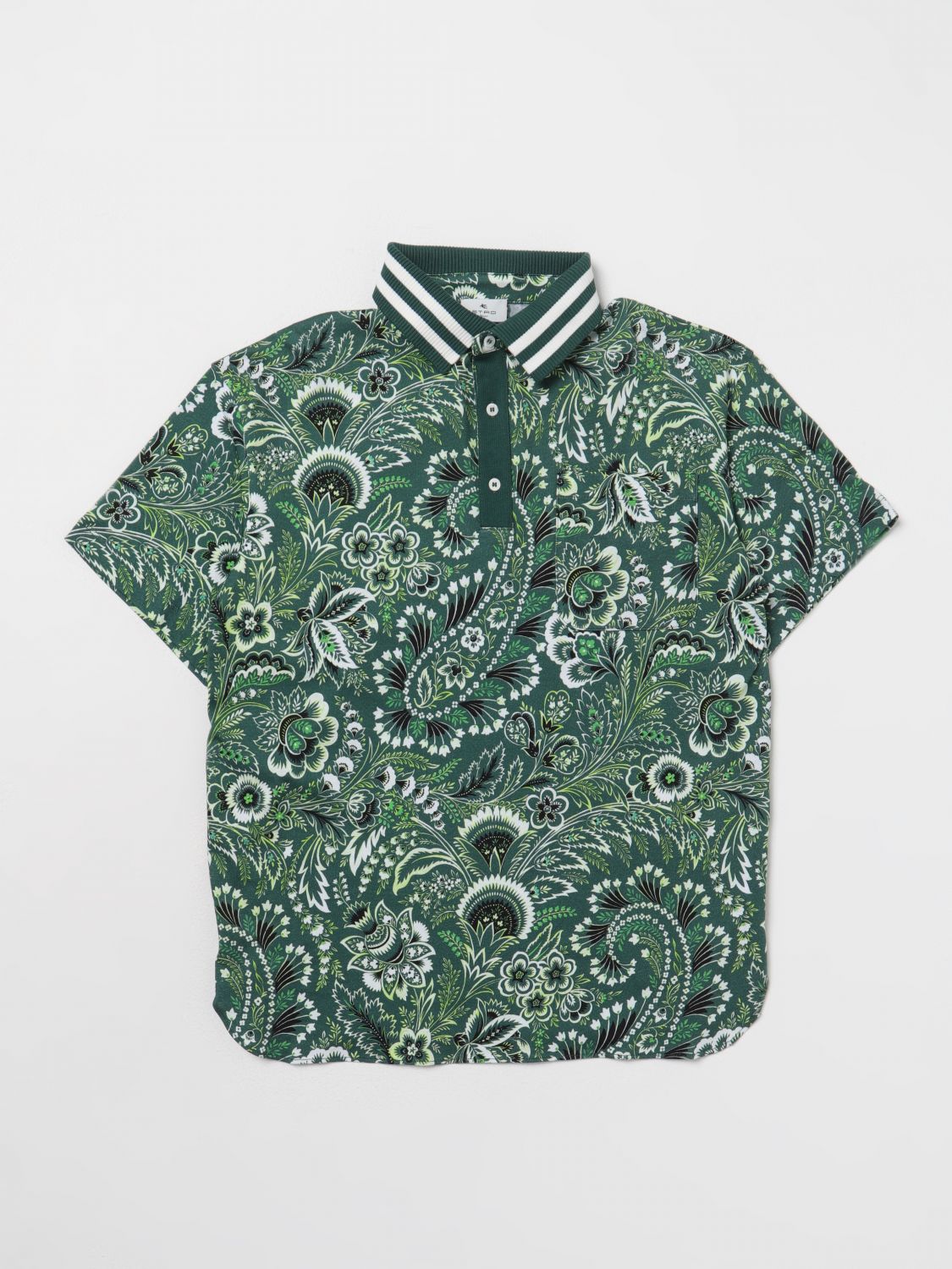  Polo Shirt ETRO KIDS Kids colour Green