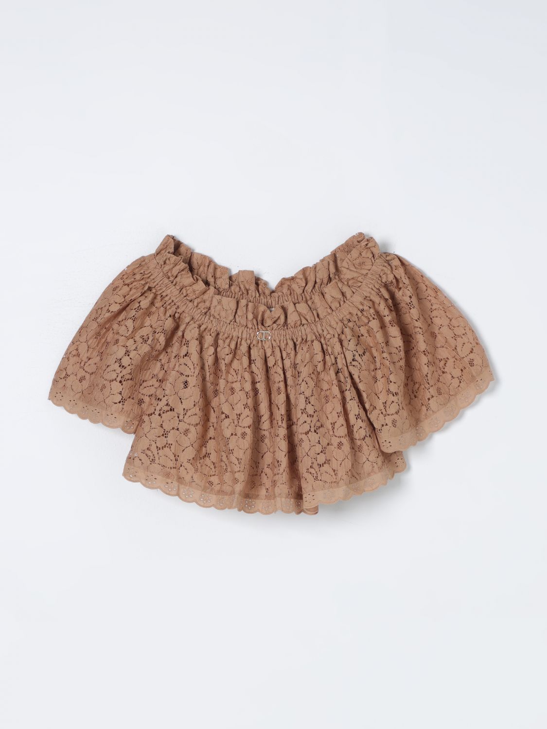 Twinset Top TWINSET Kids colour Brown