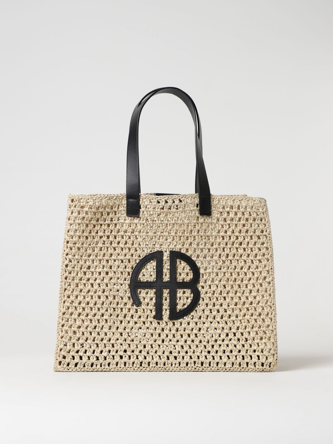 Anine Bing Tote Bags ANINE BING Woman colour Sand