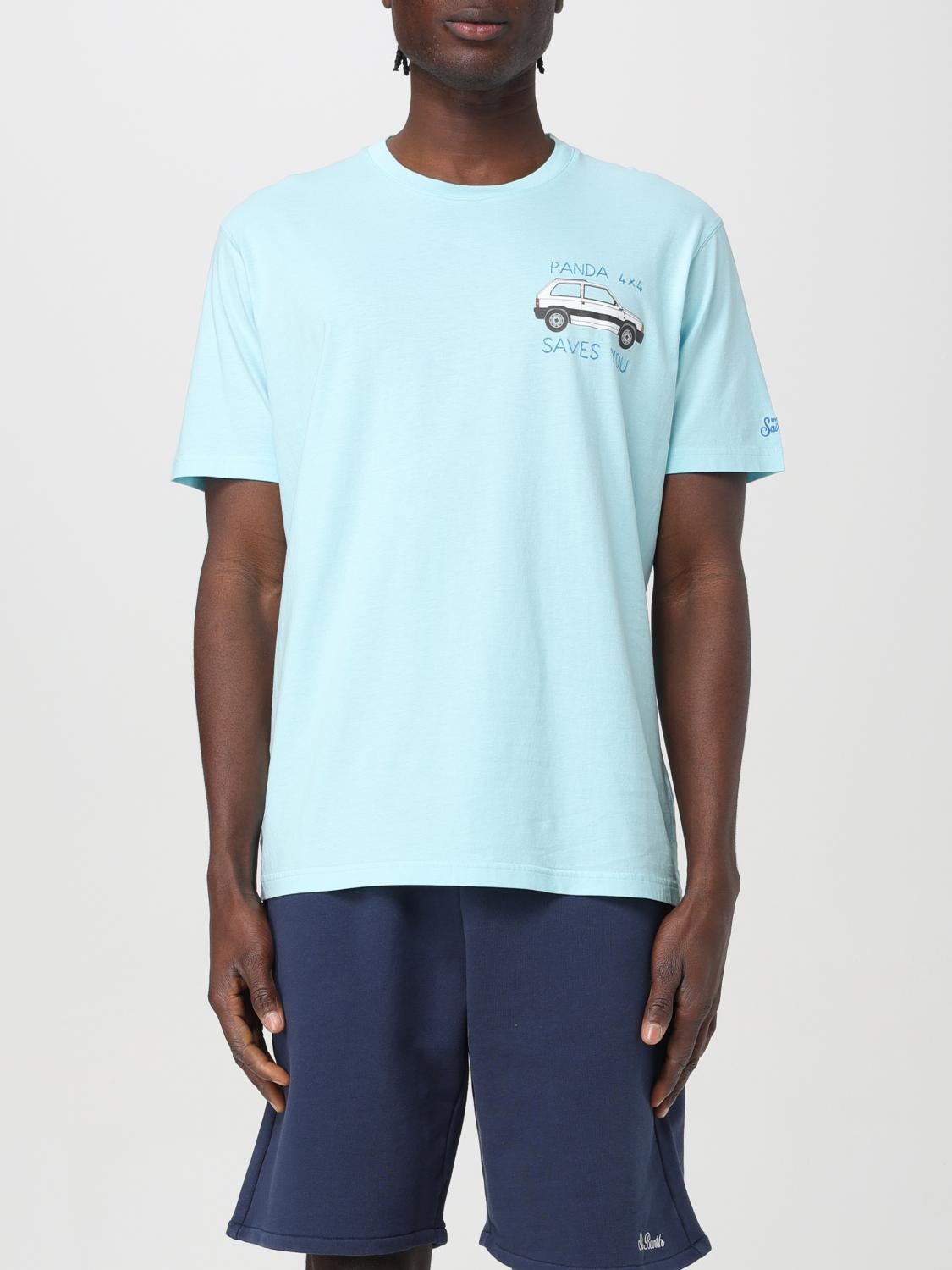 Mc2 Saint Barth T-Shirt MC2 SAINT BARTH Men colour Sky Blue