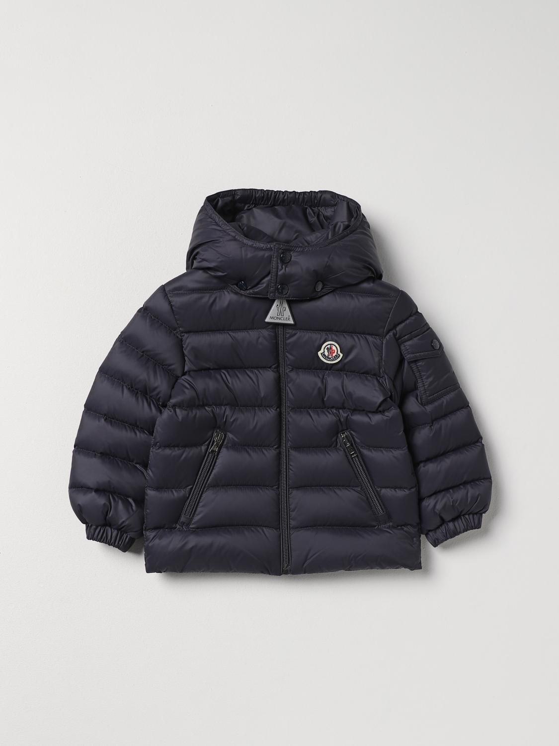 Moncler Jacket MONCLER Kids colour Blue