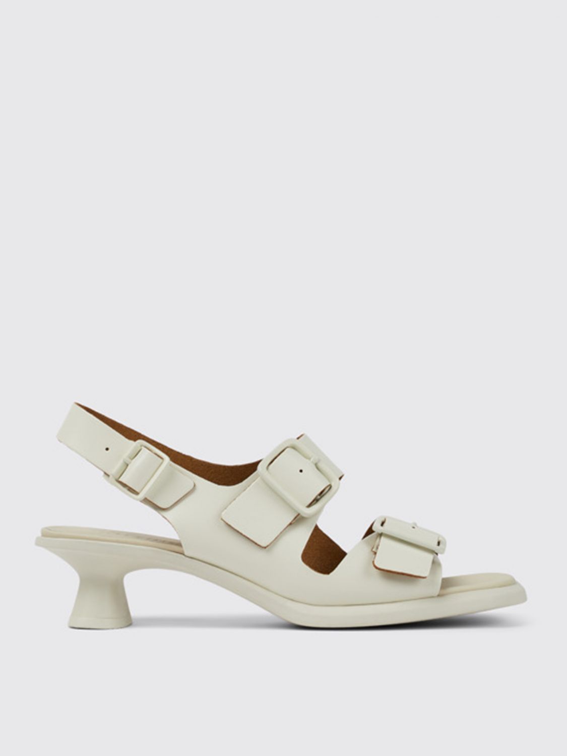 Camper Flat Sandals CAMPER Woman colour White