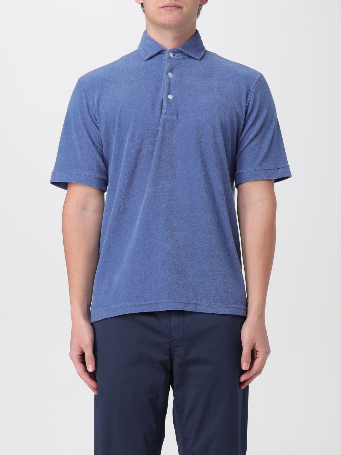 Doppiaa Polo Shirt DOPPIAA Men colour Blue