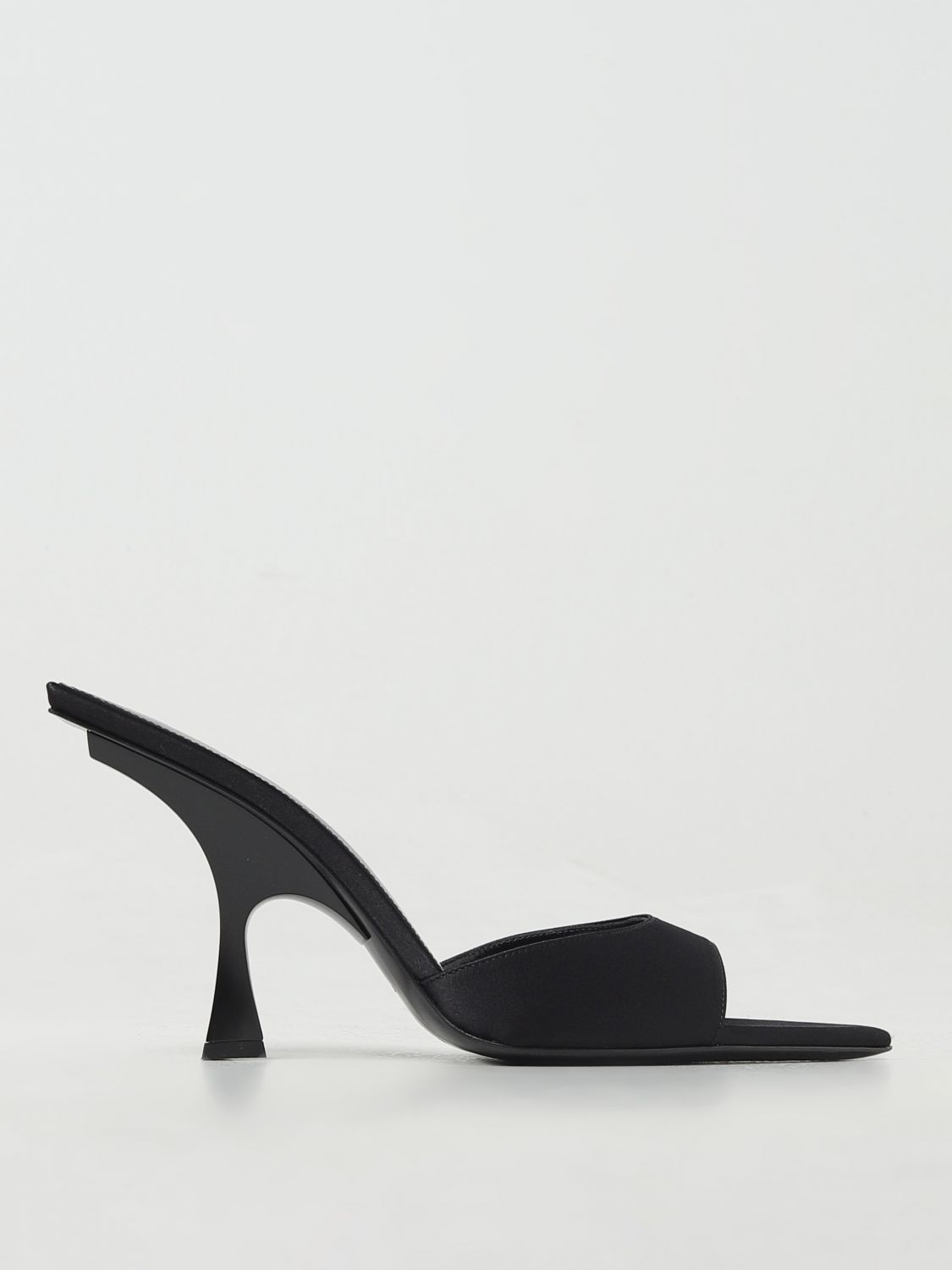 The Attico Flat Sandals THE ATTICO Woman colour Black