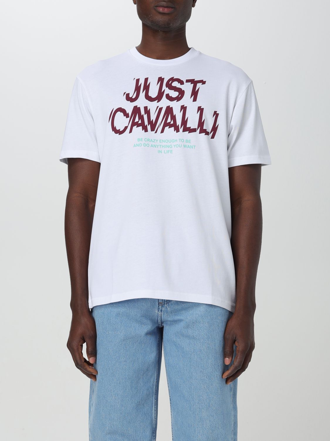 Just Cavalli T-Shirt JUST CAVALLI Men colour White