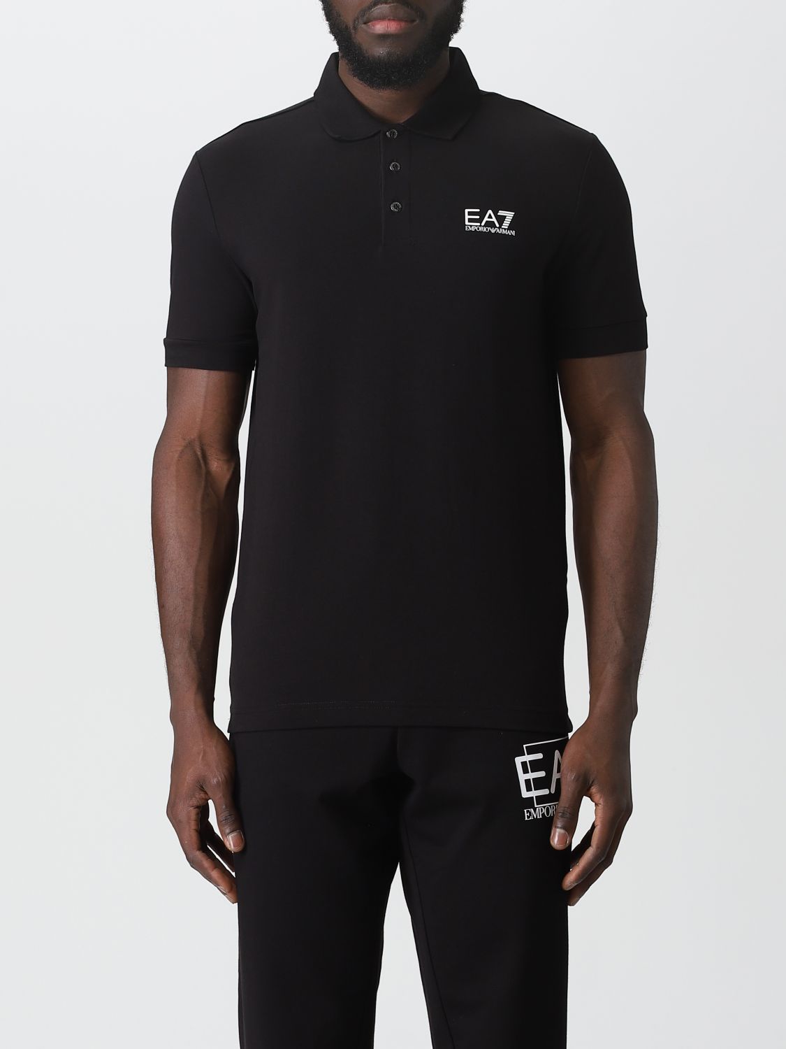 EA7 Polo Shirt EA7 Men colour Black