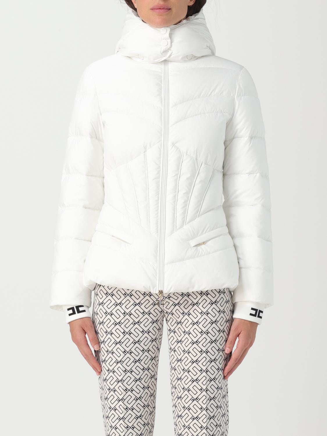 Elisabetta Franchi Jacket ELISABETTA FRANCHI Woman colour Ivory