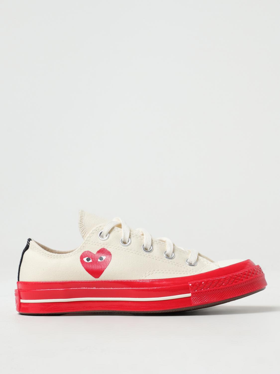 Comme Des Garçons Play Trainers COMME DES GARCONS PLAY Men colour White