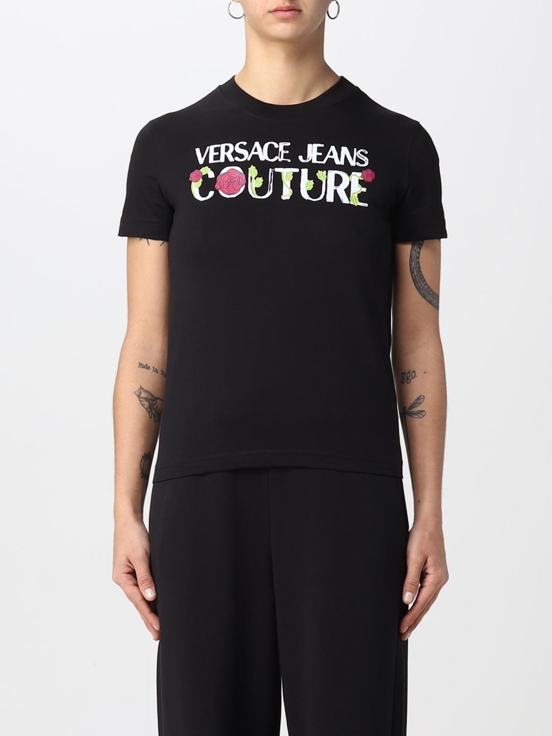 Versace Jeans Couture T-Shirt VERSACE JEANS COUTURE Woman colour Black