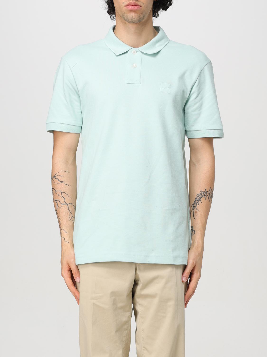 BOSS Polo Shirt BOSS Men color Green