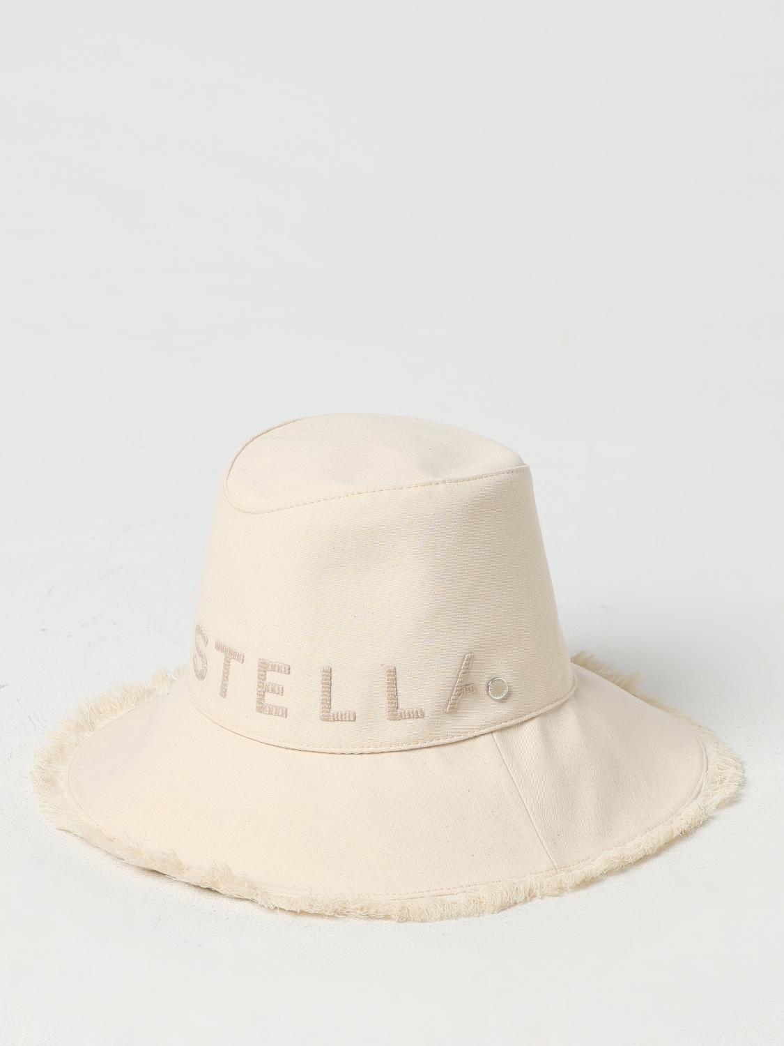 Stella McCartney Hat STELLA MCCARTNEY Woman colour Cream