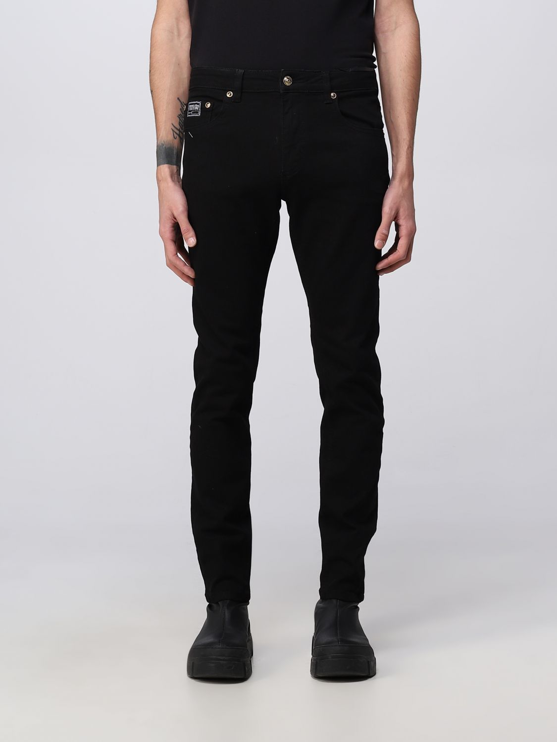 Versace Jeans Couture Trousers VERSACE JEANS COUTURE Men colour Black