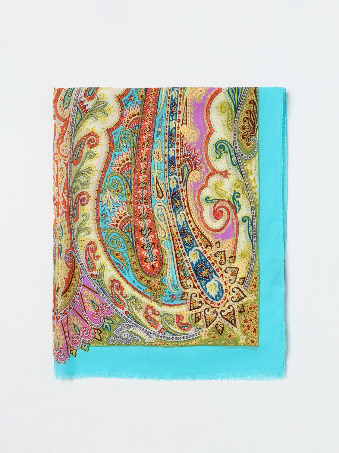 Etro Scarf ETRO Woman color Yellow