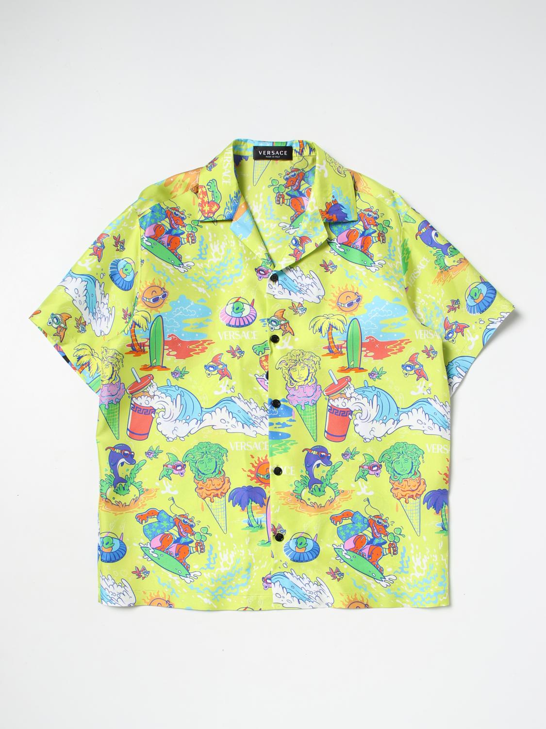 Young Versace Shirt YOUNG VERSACE Kids colour Yellow