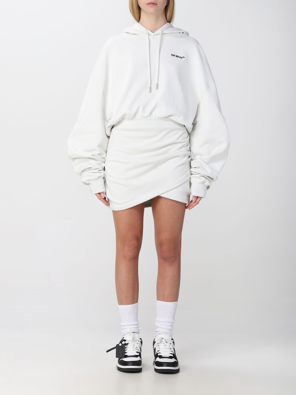 OFF-WHITE Dress OFF-WHITE Woman colour White